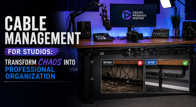 Cable Management for Studios: Transform Chaos into Professional Organization