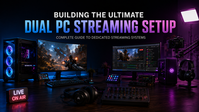 Building the Ultimate Dual PC Streaming Setup: Complete Guide to Dedicated Streaming Systems