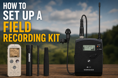 How to Set Up a Field Recording Kit