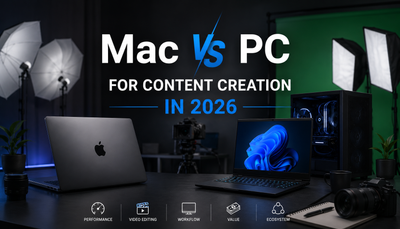 Mac vs PC for Content Creation in 2026