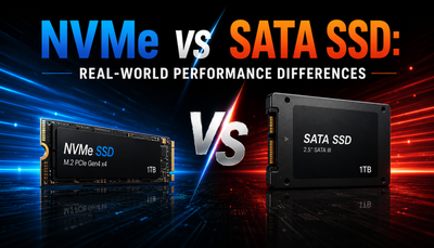 NVMe vs SATA SSD: Real-World Performance Differences