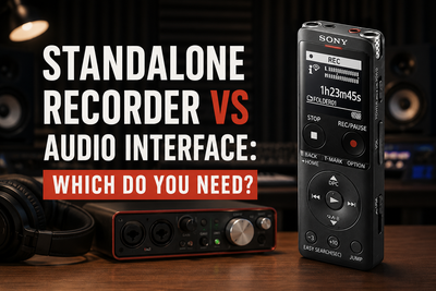 Standalone Recorder vs Audio Interface: Which Do You Need?