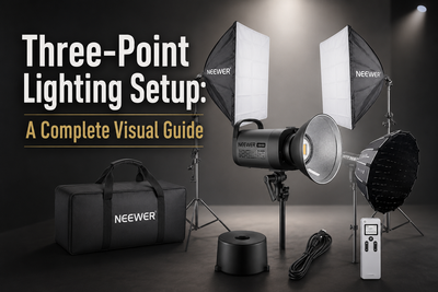 Three-Point Lighting Setup: A Complete Visual Guide