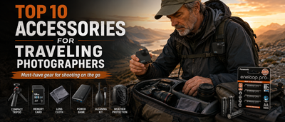Top 10 Accessories for Traveling Photographers