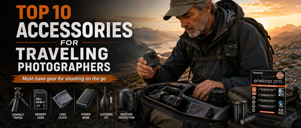 Top 10 Accessories for Traveling Photographers