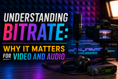 Understanding Bitrate: Why It Matters for Video and Audio