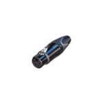 Neutrik NC4FXX-B 4-Pin XLR Female Connector (5-Pack) — main product image
