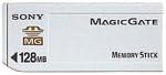 Sony MSG128A 128MB MagicGate Memory Stick — main product image