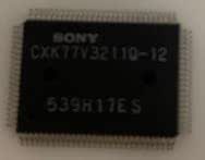 Sony CXK77V3211Q-12 High Speed Static RAM Chipset