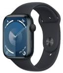 Apple Watch Series 9 45mm GPS Midnight (Renewed)