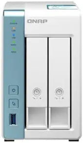 QNAP TS-231K 2-Bay Quad-Core Gigabit Home NAS — main product image