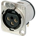 Neutrik NC3FD-H XLR Connector Audio Video