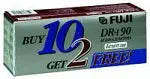 Fujifilm DRI9010PLUS2 Audio Cassette Tapes 12-Pack