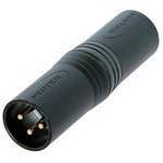 Neutrik NA3MM-B Connector XLR Adapter Male-Male — main product image