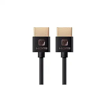 Monoprice Ultra Slim 6Ft High Speed HDMI Cable — main product image