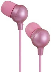 JVC HAFX30P Marshmallow In-Ear Headphones (Pink) — main product image