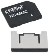 Crucial 110035 128MB Reduced Size MultiMediaCard RS-MMC — main product image
