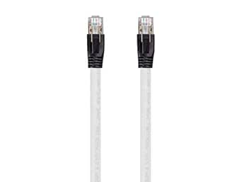 Monoprice 131098 Cat8 Ethernet Cable 5ft White - Entegrade — main product image