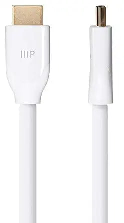 Monoprice 121511 Premium HDMI Cable White 25ft — main product image