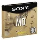 Sony MDW-80PL Premium Gold MiniDisc 5-Pack — main product image