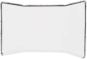 Manfrotto LL LB7623 4m Panoramic Background - White