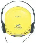 Sony DE220YELLOW Portable CD Player Walkman — main product image