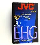 JVC TC30EHGBH3 30-Minute VHS-C Camcorder Tapes