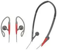 Panasonic RP-HX20-R Over-Ear Stereo Headphones Red