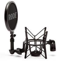 Rode SM6 - Microphone Shock Mount with Pop Shield - Black