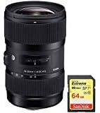 Sigma E10SG1835NA 18-35mm f1.8 Nikon Lens Bundle