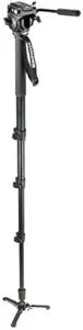 Manfrotto 561B Pro Fluid Monopod with Quick Release Plate