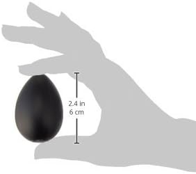 Latin Percussion LP001-BK Plastic Egg Shakers Black 36-Pack