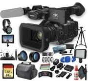 Panasonic 6PANAGUX180GP6 AG-UX180 4K Camcorder Film Maker Bundle