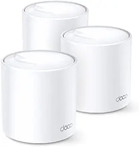 TP-Link Deco X4300 Pro AX4300 Whole Home Mesh Wi-Fi 6 System 3-Pack Renewed