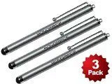 Monoprice 109755 Aluminum Stylus 3-Pack for Touchscreens