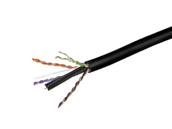 Monoprice Cat6 Plenum Bulk Cable 500ft - Black — main product image