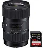 Sigma E10SG1835EOS 18-35mm Canon Lens Bundle