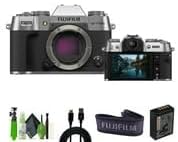 Fujifilm X-T50 Mirrorless Camera Body Silver Bundle