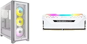 Corsair iCUE 4000X RGB Mid-Tower Case & Vengeance Pro Memory Kit