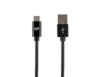 Monoprice 138902 USB-C to Type-A Charge & Sync Cable 10ft