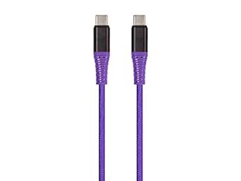 Monoprice 139647 USB-C Kevlar Charge & Sync Cable — main product image
