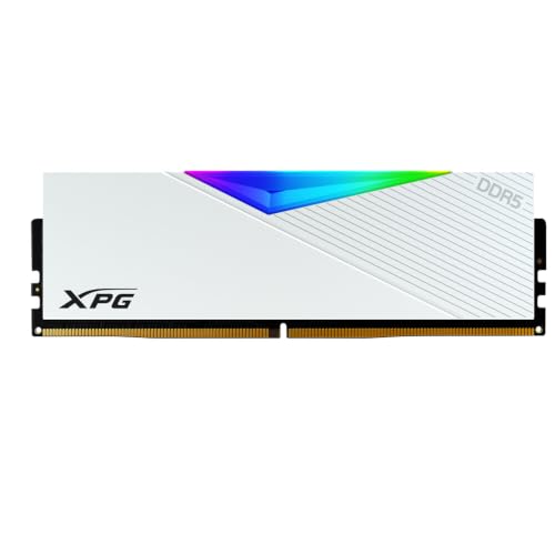 XPG D500G Lancer RGB DDR5 White Desktop Memory Kit — main product image