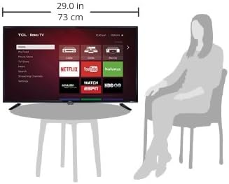 TCL 32S3800 32-Inch 720p Roku Smart LED TV