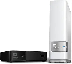 Western Digital My Cloud 4TB & TV Live Media Player — main product image