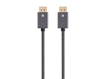 Monoprice DisplayPort 1.4 EasyPlug Cable 6ft, 10-Pack