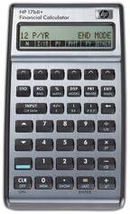HP F2234A#ABA 17BII+ Financial Calculator Algebraic — main product image