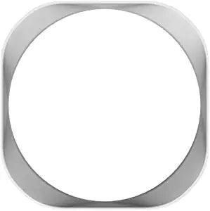 NZXT RF-ACT12-W1 Aer F 120mm Fan Color Trim - White — main product image
