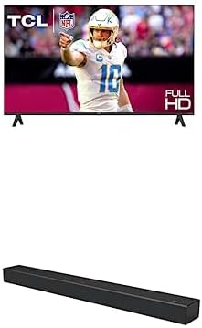 TCL TV + TSR1 Roku TV Wireless Sound Bar