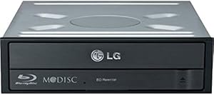 LG WH16NS40 16x Internal Blu-Ray Writer - Black SATA
