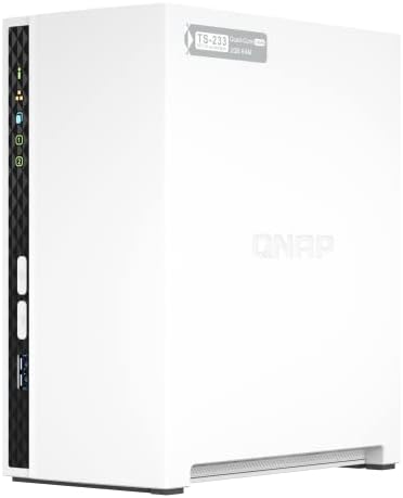 QNAP TS-233-US 2-Bay ARM NAS (Diskless)
